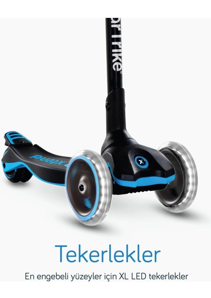 Xtend Büyüyebilen Ride On Scooter (1 - 12 Yaş) - Blue