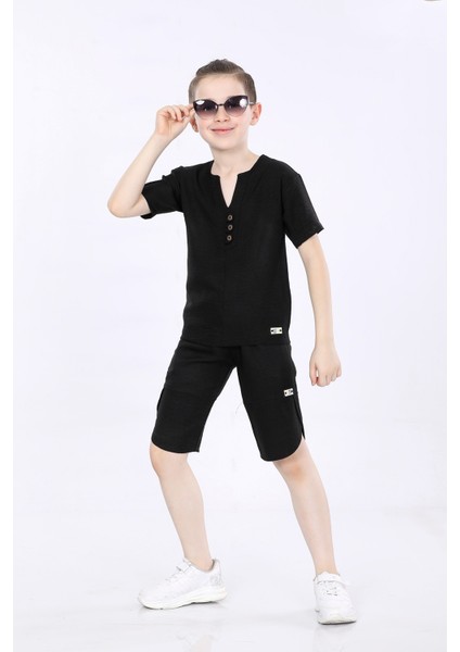 Sofia Erkek Çocuk T-Shirt Şort Ikili Yazlık Takım MRN5104755