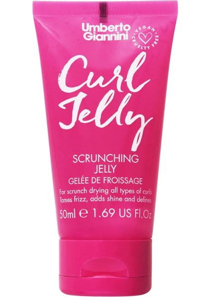 Curl Jelly Scrunching Jelly Bukle Şekillendirici Vegan Mini Jöle 50ML