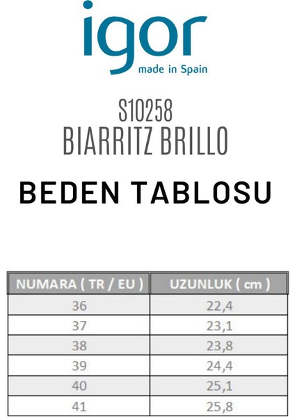 Biarritz Brillo Kadın Siyah Rugan Sandalet