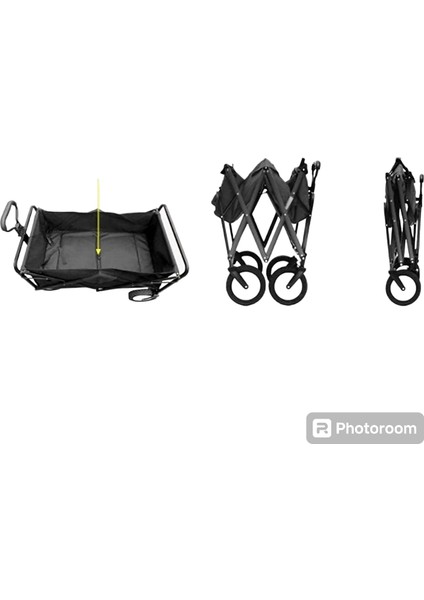 Katlanabilir Taşıma Arabası-Plaj Arabası-Kamp Arabası-Pazar Arabası