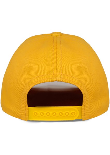 Blackbörk V1 Baseball Kids Kovboy - 1 Kod Logolu Sarı Çocuk Şapka (Cap)