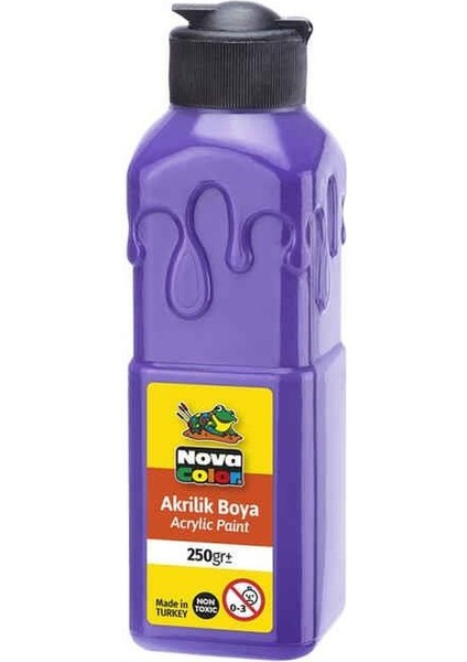 Akrilik Boya 250 gr Mor NC-3018