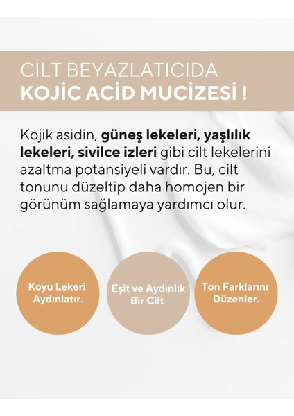 The Ceel 2'li Cilt Beyazlatıcı Aydınlatıcı Glutatyonlu Leke Karşıtı Krem Kolajen, Niacinamide & Kojik Asitli 50 ml