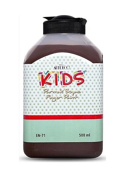 Kids Parmak Boyası 500ML Kahverengi 615