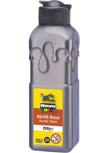 Akrilik Boya 250 gr Gri NC-3038