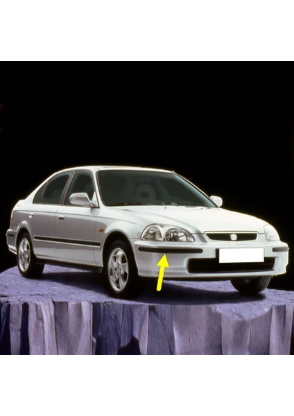 Honda Civic 1996-2000 Sağ Ön Tampon Köşe Bandı Çıtası Kuşağı