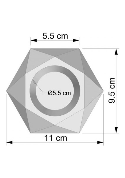 Geometrik Saksı ve Sukulent