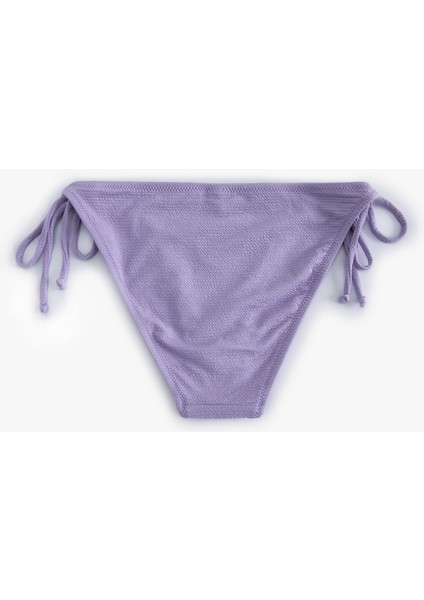 Bikini Altı Yanları Bağlamalı Dokulu Normal Bel fiyatları