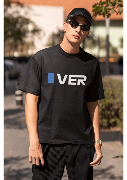 Unisex Oversize Max Verstappen Yazılı Tshirt, Formula 1 Sırt Baskılı Tişört fiyatları