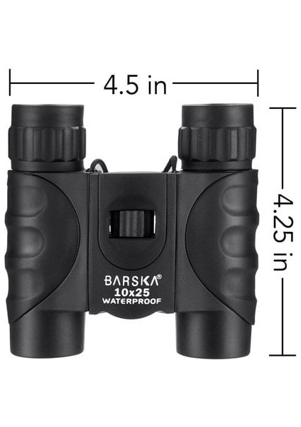 Black 10X25 Su Geçirmez El Dürbünü fiyatları