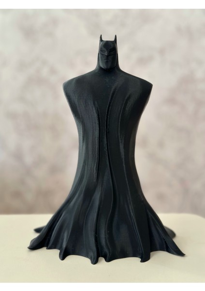 Batman Kara Şövalye Büst Figür 3 Boyutlu Model Dark Knight Süper Kahraman