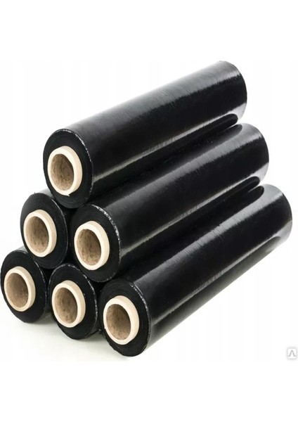 Siyah Palet Streç 17 Micron 300 Metre 3 Adet 1.kalite