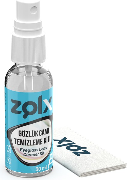 30ML Gözlük Camı Temizleme Kiti Ikili Set