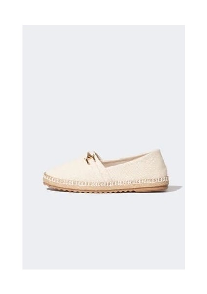 Aska Shoes  Aska Shoes Kadıntokalı Keten Malzeme Espadril