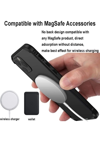 Iphone 15 Pro Kılıf Metal Görünümlü Silikon Çerceveli Bumper Kılıf Köşe Korumalı Çıkıntılı Krom Mika