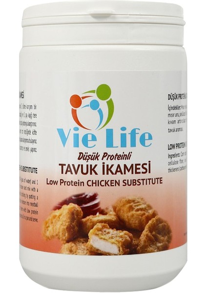 Vie Life Düşük Proteinli  Tavuk Ikamesi 520 gr