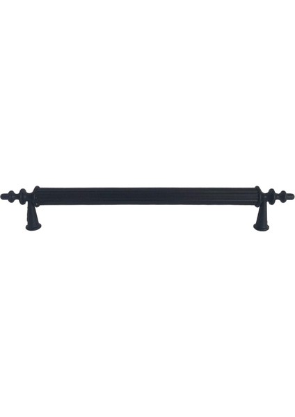 12 Adet Erciyes Kulp Siyah 160 mm Kulp Mobilya Mutfak Dolabı Çekmece Dolap Kapak Kulpu Kulbu Metal Kulpları
