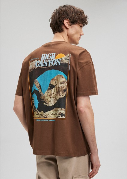 Baskılı Kahverengi TIŞÖRT0612092-70241 fiyatları