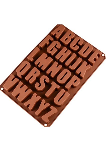 Silikon Alfabe Kalıp 5cm