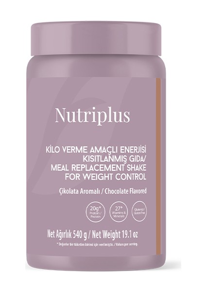 Shake Çikolata Aromalı 540 G
