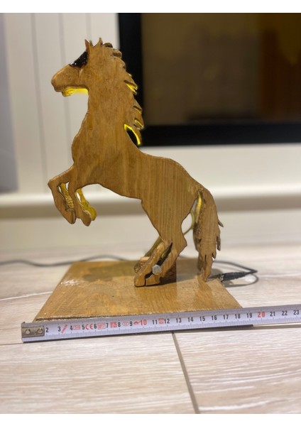 At Dekor ışıklı modelleri