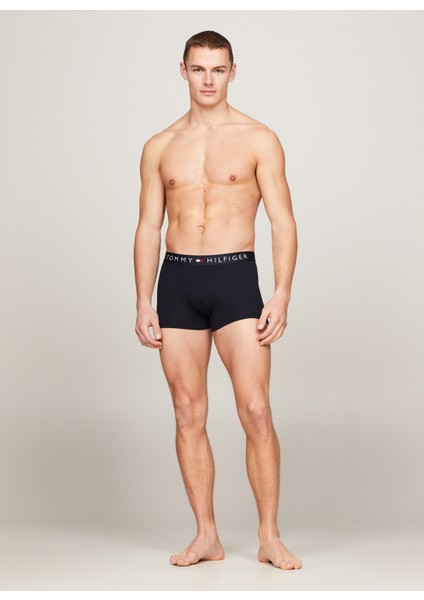 Tommy Hilfiger Mavi Erkek Boxer UM0UM031800SY