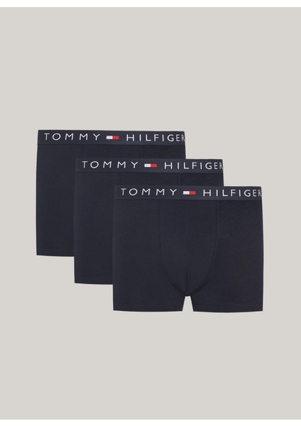 Tommy Hilfiger Mavi Erkek Boxer UM0UM031800SY