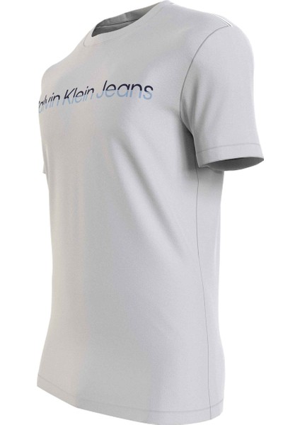 Düz Açık Gri Erkek T-Shirt J30J324682PC8 fiyatları