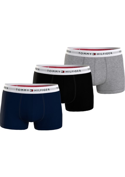 Tommy Hilfiger Mavi Erkek Boxer UM0UM027610YV