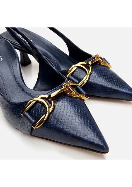 01AYH286190A680 Lacivert Kadın Stiletto