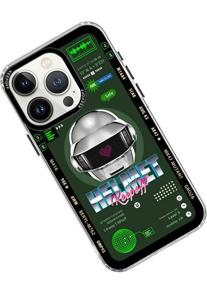 Iphone 15 Pro Max Parallel Space Time Magsafe Kapak - Metal Confession 303103