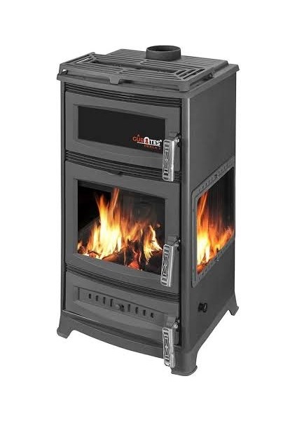 Hekla 3 Camlı Şömine Soba