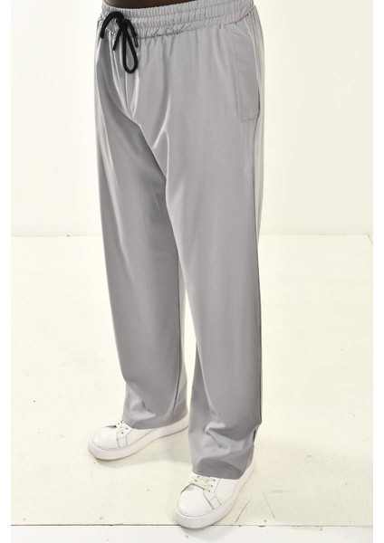 Gri Basic Baggy Fit Pantolon fiyatları