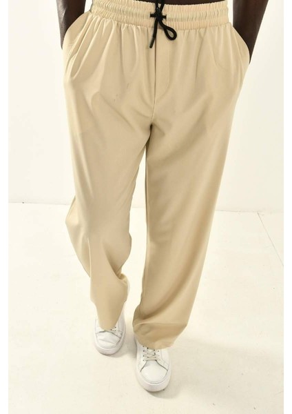 Bej Basic Baggy Fit Pantolon indirimleri