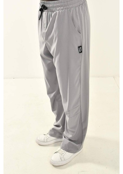 Gri Baggy Fit Erkek Pantolon fırsatları