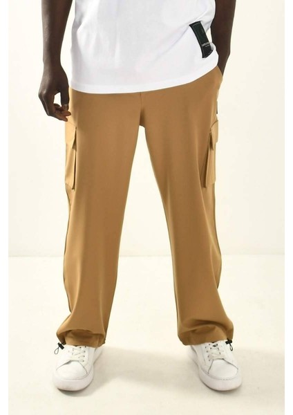 Camel Kargo Cepli Baggy Fit Pantolon