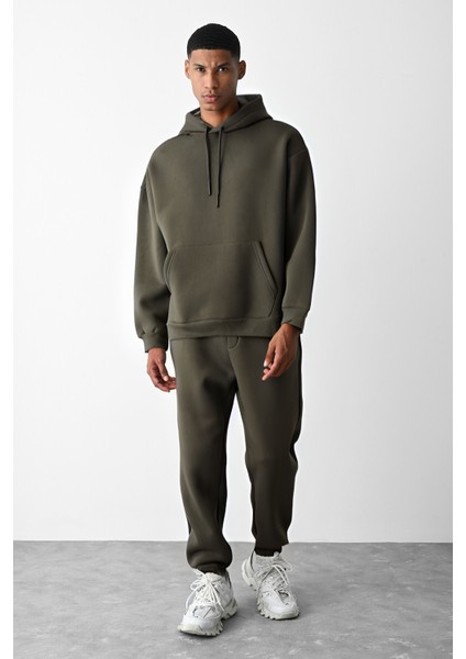 Erkek 3 Iplik Oversize Jogger Eşofman Takımı