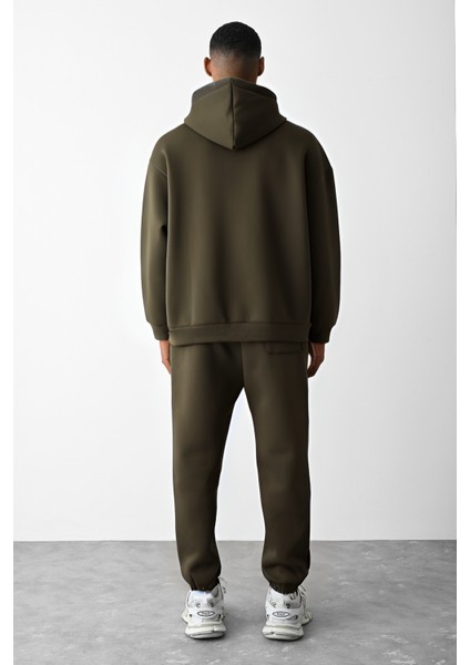 Erkek 3 Iplik Oversize Jogger Eşofman Takımı