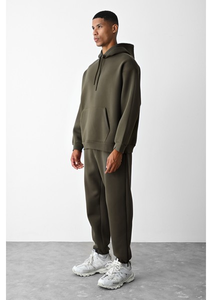 Erkek 3 Iplik Oversize Jogger Eşofman Takımı