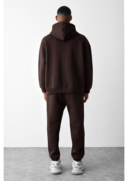 Erkek 3 Iplik Oversize Jogger Eşofman Takımı
