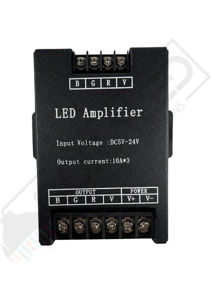 Rgb LED Amplifier 12-24V 36A ( Repeater )