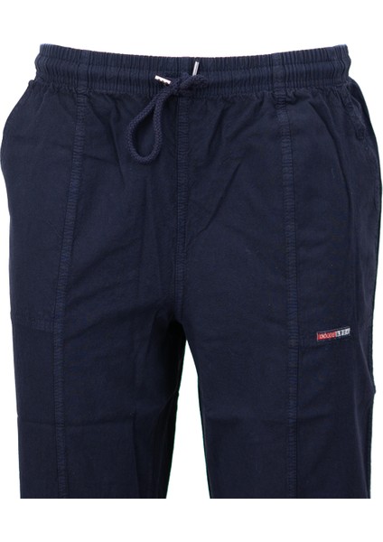 Oppland Erkek Saf Pamuk Kumaş Kapri Düz Paça Yanlardan Cepli Beli Bağcıklı Rahat Kesim Tam Kalıp modelleri