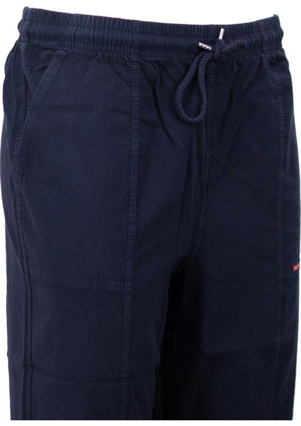 Oppland Erkek Saf Pamuk Kumaş Kapri Düz Paça Yanlardan Cepli Beli Bağcıklı Rahat Kesim Tam Kalıp indirimleri