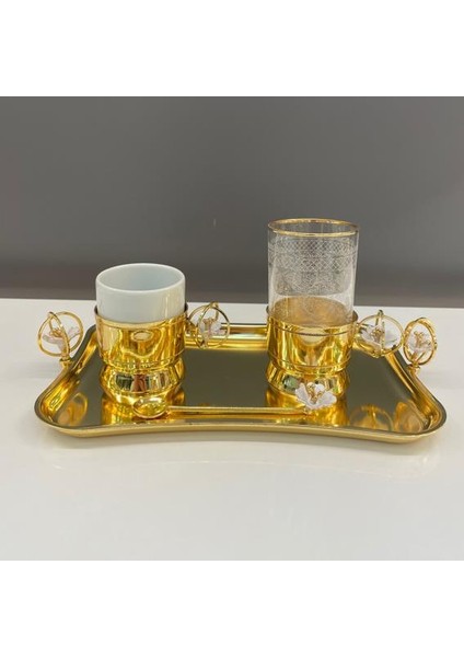 Beyaz Çiçek Tekli Sunumluk