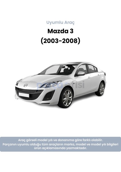 Mazda 3 Arka Fren Balatası (2003-2008)