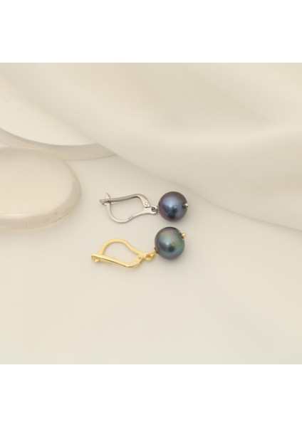 925 Ayar Gümüş Tavuskuşu Tatlısu Incisi KÜPE-10MM fırsatları