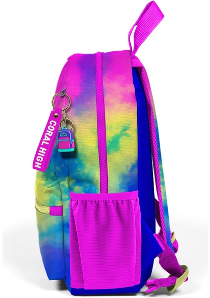 Minik Yuva Sırt Çantası Renkli Batik Desenli Iki Bölmeli 23557 fiyatları