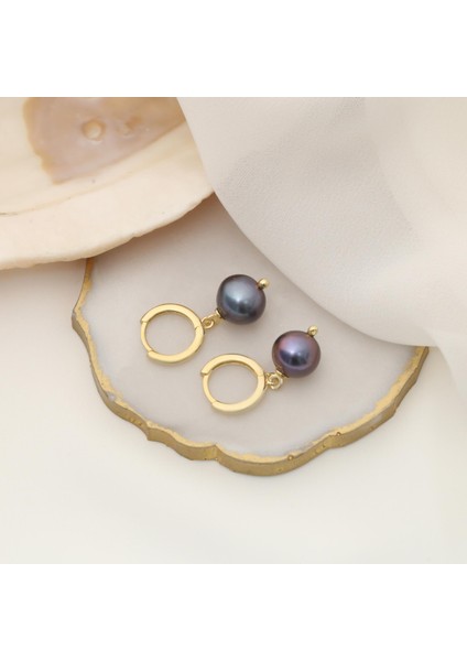 925 Ayar Gümüş Barock Ocean Blue Tatlısu Incisi KÜPE-10MM fiyatları