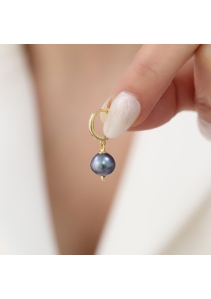 925 Ayar Gümüş Barock Ocean Blue Tatlısu Incisi KÜPE-10MM indirimleri